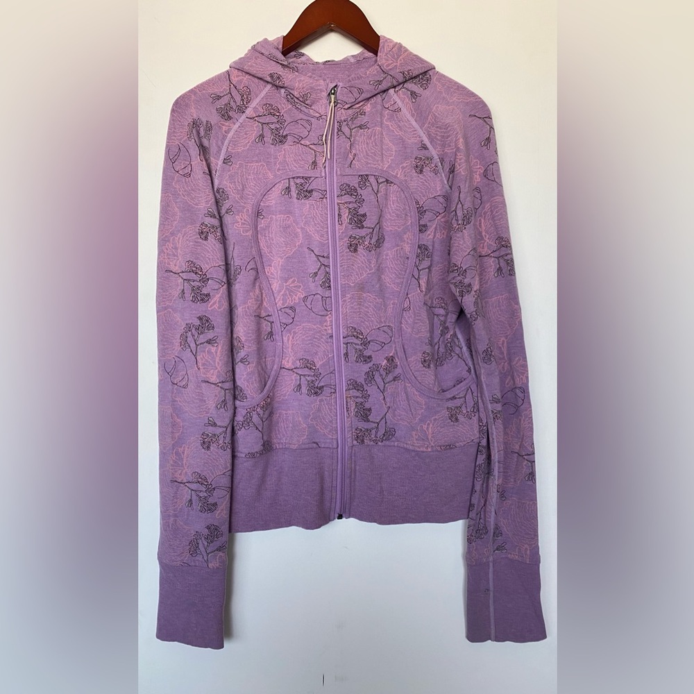 Lululemon - Purple Sea Long sleeve Thick Scuba Hoodie - OneSize - E15